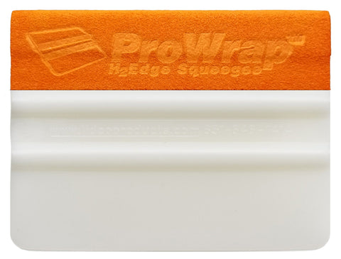 ProWrap™ White Teflon H2EDGE Squeegee - GEEK ORANGE