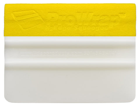 ProWrap™ White Teflon H2EDGE Squeegee - YELLOW